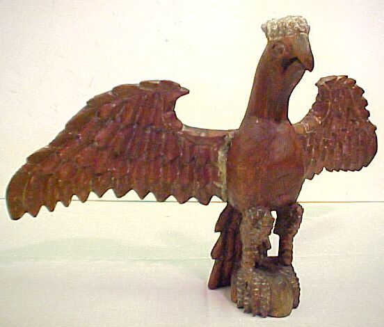 Wilhelm Schimmel Eagle Carving