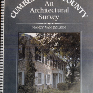 Cover of Cumberland County Architectural Book