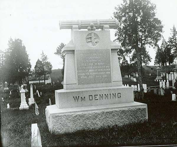 Tombstone of William Denning