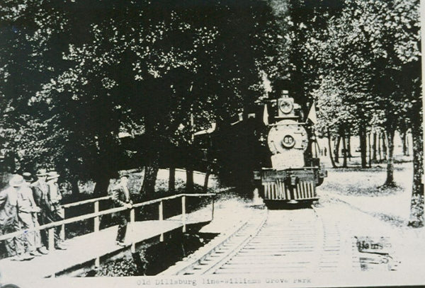 The Williams Grove Special, a train on the old Dillsburg Line to the Williams Grove Amusement Park