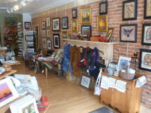 Interior of History on High - The Shop