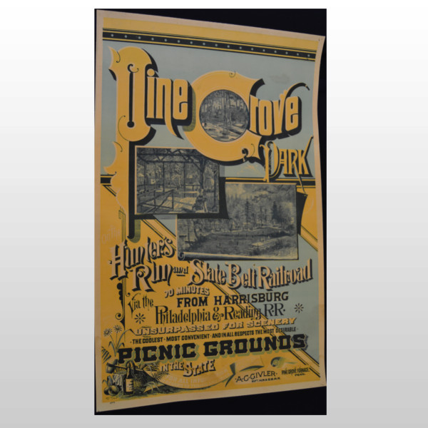 Product Image for the Pine Grove Park Poster