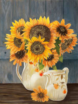 Sunflower Oil Portrait