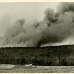 Mountain Fire on Piney Mtn., Near Wenksville