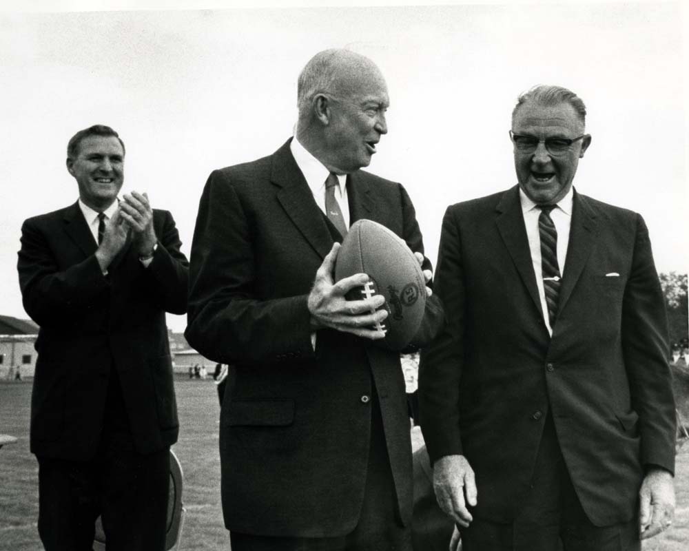 Dwight Eisenhower at Gettysburg College