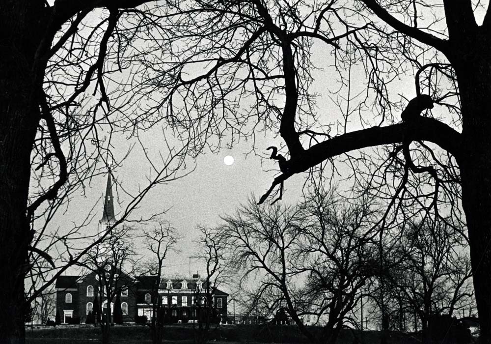 Full Moon at Conewago Chapel Near McSherrystown