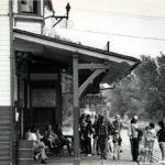 Passengers await Dep. 2:20 Train, Rockhill Furnace