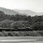 Northbound near Aughwich Creek, 1:10 Train