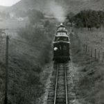 Southbound, Old Bridge, N. of Orbisonia, US 522, 3:15 Train