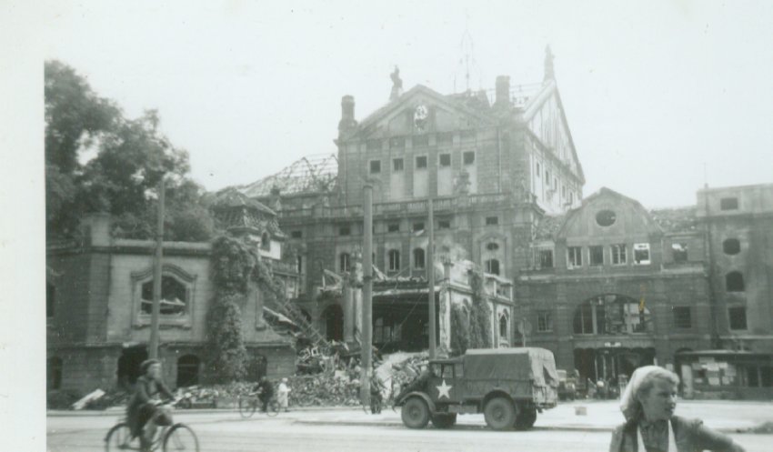 Bombed Out Buildings in Germany