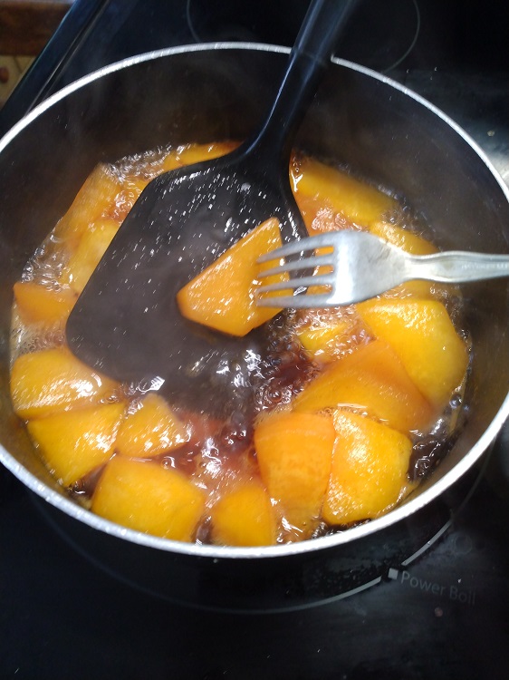 Cooking cantaloupe